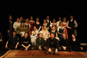 Die komplette Theatergruppe einmal versammelt