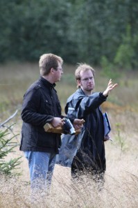 Ralf und ich am Set von 'Hilde'