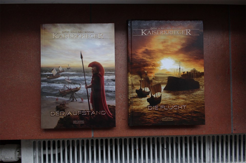 Belegexemplare: Kaiserkrieger 4 und 5