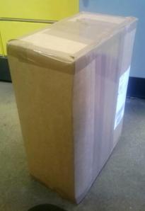 14 Kilo Buch, etwas überraschend an der Packstation angetroffen