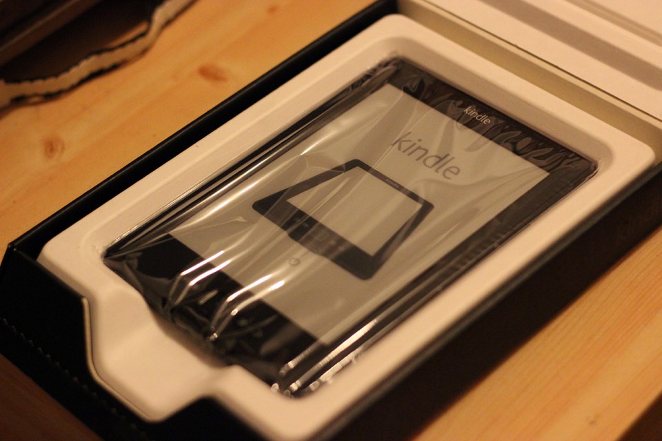 So sieht er also aus, mein erster Kindle
