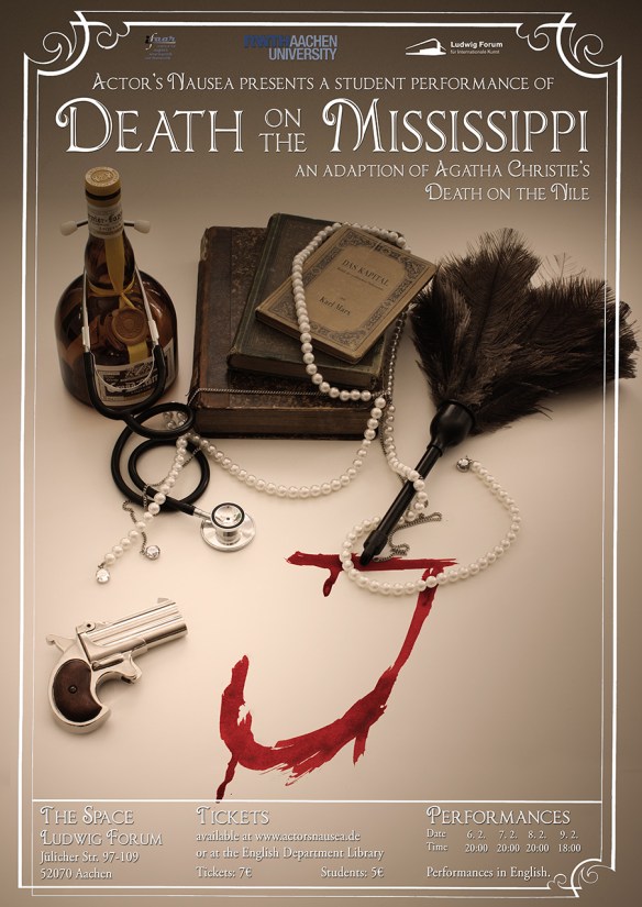 Das finale Poster für Death on the Mississippi
