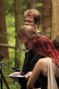 Die Dreharbeiten sind abgehakt, die Arbeit schreitet voran