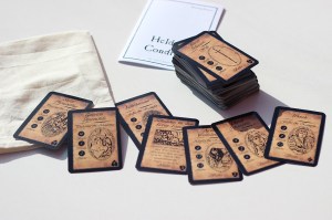 Unser erstes eigenes Kartenspiel: Helden Condras