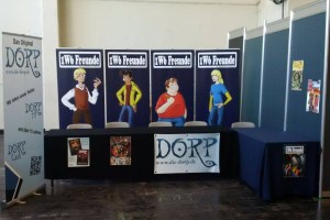 Der DORP-Stand anno 2015 in all seiner Pracht – ich denke, wir machen uns!